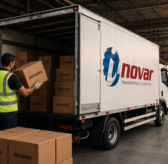 Operação logística da Inovar Transportes
